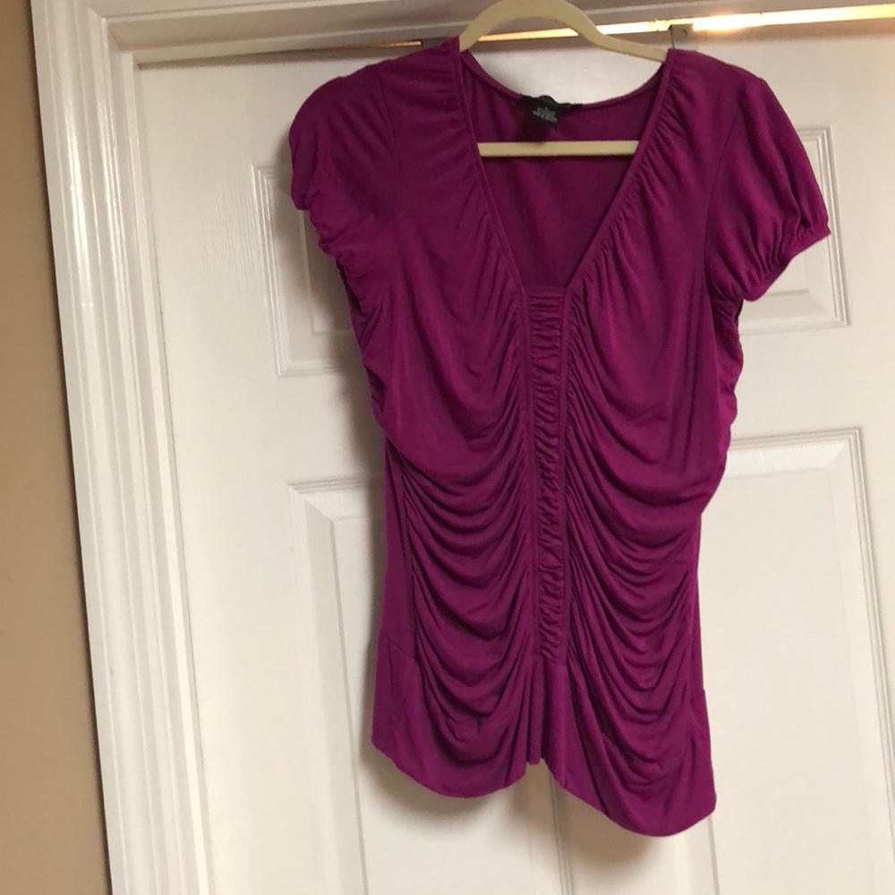 Purple shirt